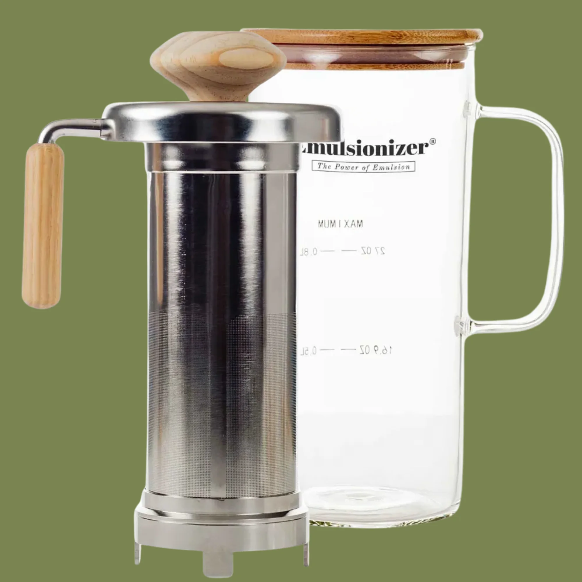 VeganMilker&reg; EMULSIONIZER - Aparato n.&ordm; 1 en Europa para preparar leche vegetal