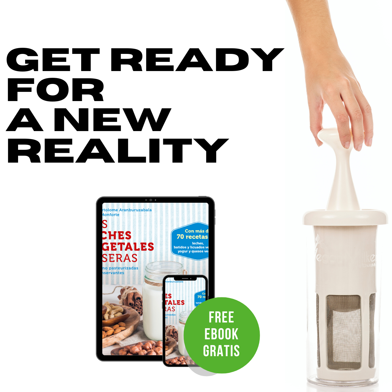 Vegan Milker Classic - Plant Based Milk Kit - Total Food Equipment NZ
