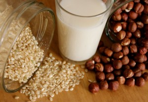 rice milk with nuts lactose free