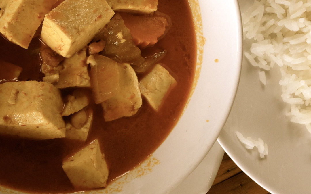 Curry de tofu massaman