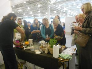 Taller de Chufamix en el Vegan Fest de Londres, 2.013.