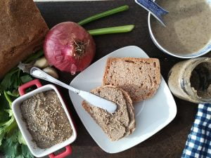 ricetta vegana di Crema di funghi con latte di avena