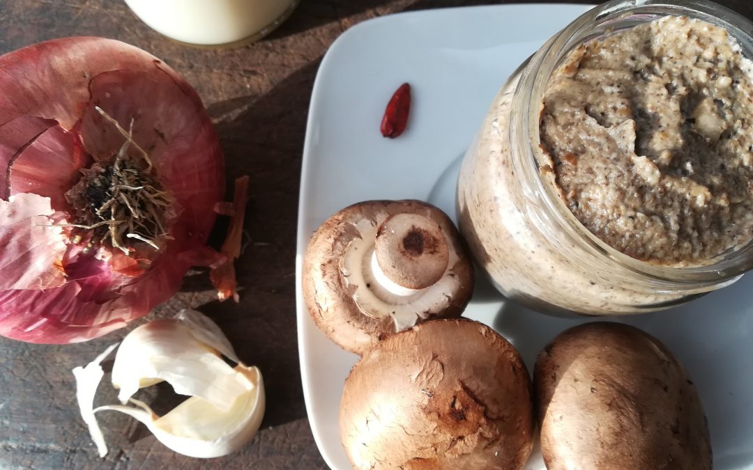 Crème de champignons au lait d’avoine