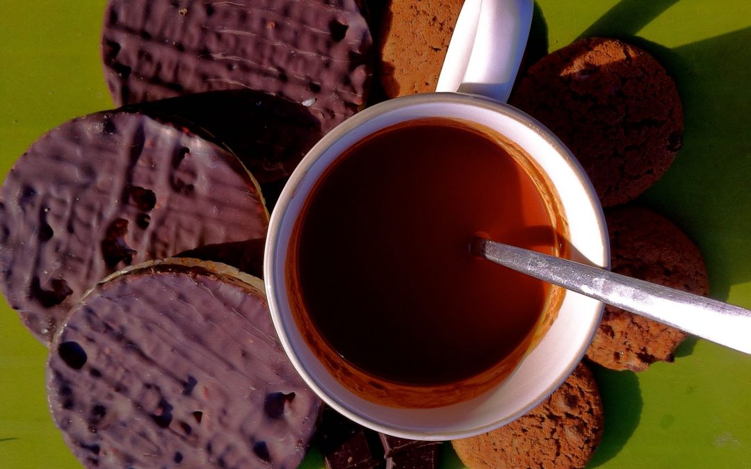 Delicious hot chocolate made with homemade plant milk