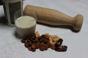 recette vegan de lait d'amande