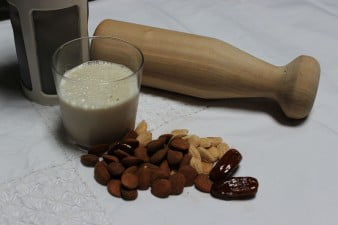 Almond milk’s properties