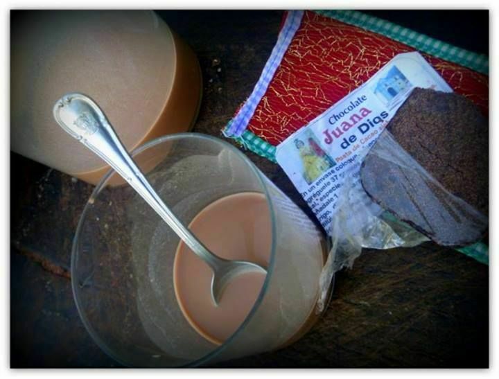 Leche de arroz y anacardo con cacao