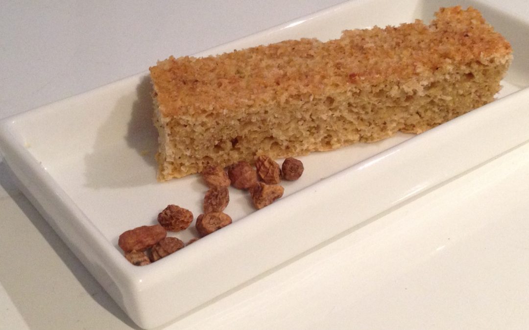 Tigernut pulp cake