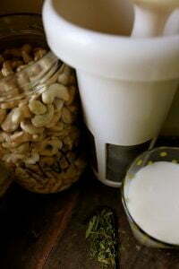 Cashewmilch mit Stevia