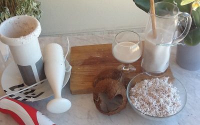 Cómo hacer leche de coco casera (video receta)