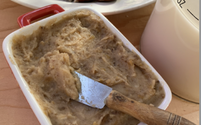 Crema de dátiles con pulpa de castañas