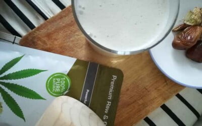 Recette de lait de chanvre fait maison