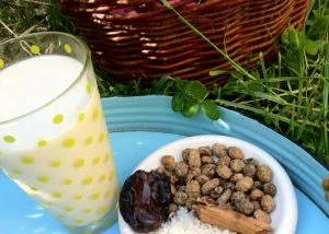Хорчата от тигрови ядки с оризово мляко без захар - "Tigernut Horchata" 2 horchatachufarrozdatil 2