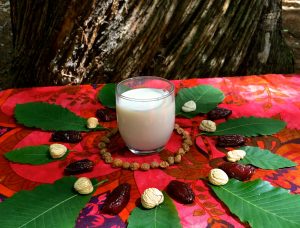 Chestnut&tigernut milk