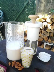 recette végan lait d'amandes sense lactose