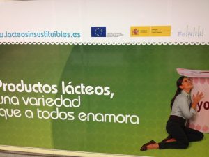 Campaña publicitaria en el metro de Madrid, España (2014)