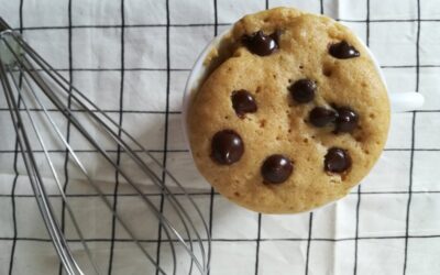 Mug cake au lait végétal