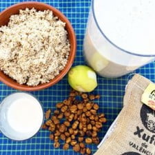 Receta de vegana de horchata de chufas sin gluten ni lactosa