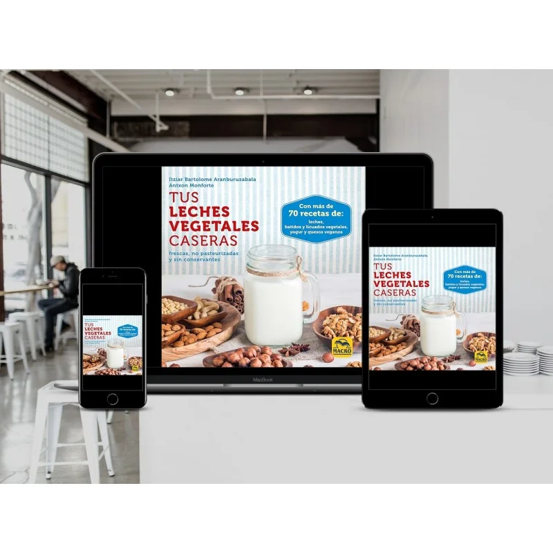 E-book "Haz tus leches vegetales caseras" en pdf