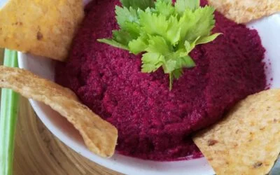 Beetroot pâté with walnut pulp