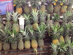 Juice from pineapple stem