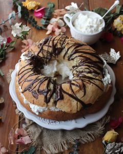 how to make Rosca de reyes with homemade vegan almond milk