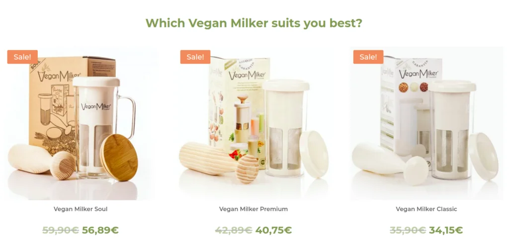 New Website ! - Vegan Milker