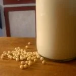 Receta casera de la leche de soja