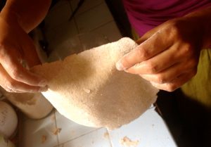 como hacer taco con pulpa de avena