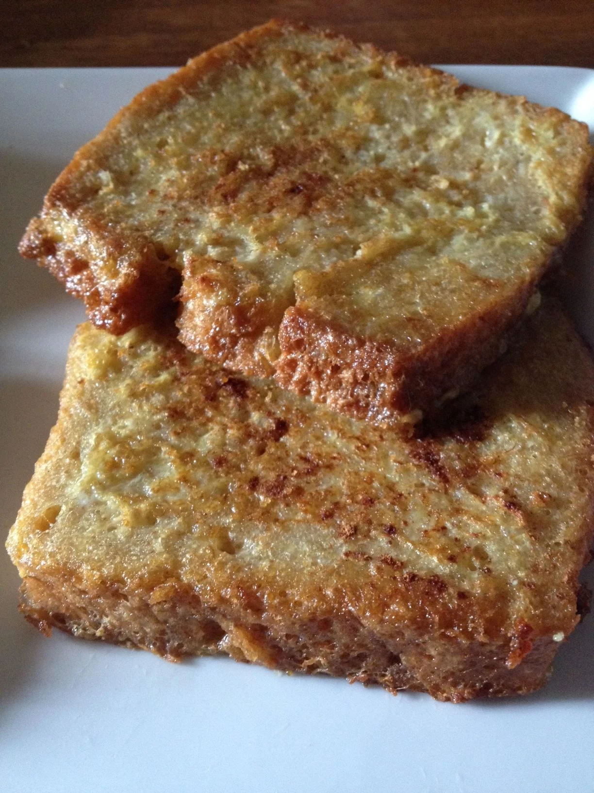 torrijas con pan integral de espelta