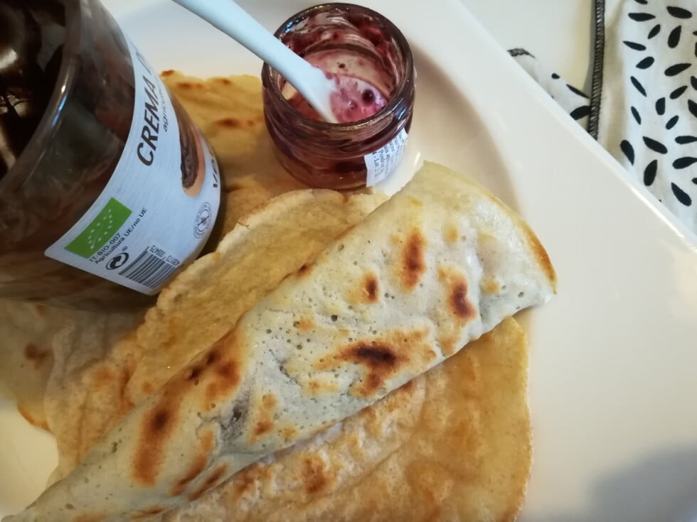 Crêpes vegan au lait d