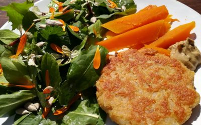 Veggiburguers con pulpa de avena y cereales