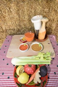 Succo naturale di pomodoro e carota